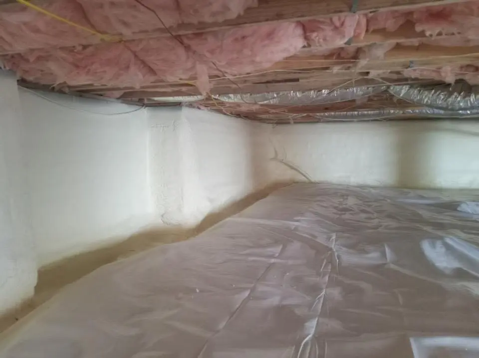 Crawl space encapsulation with closed-cell spray foam for Roof Maintenance in Talent